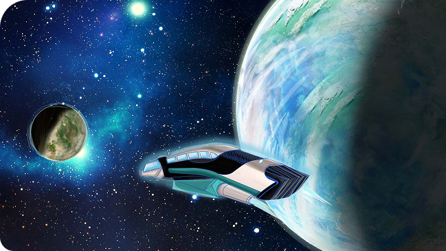 Game Planet Background